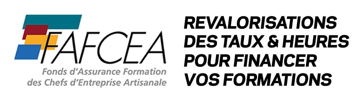 Financement des formations pour les artisans au 1er juillet 2022 - FAFCEA