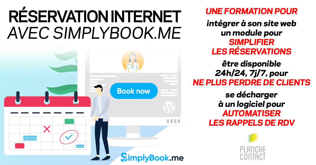 SimplyBook.me : Système de réservation par Internet gratuit