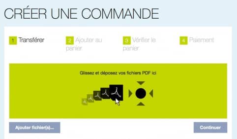AsukaBook - Fenêtre de transfert automatique de fichiers PDF