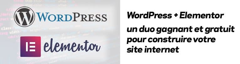 WordPress + Elementor pour les sites Internet des artisans